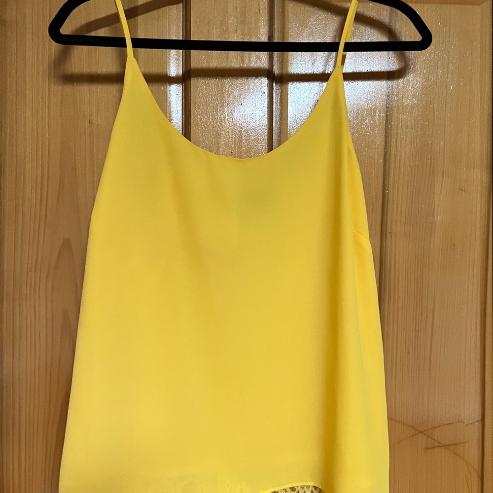 Rachel Zoe Vibrant Yellow Camisole